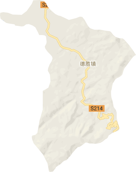 德胜镇电子地图