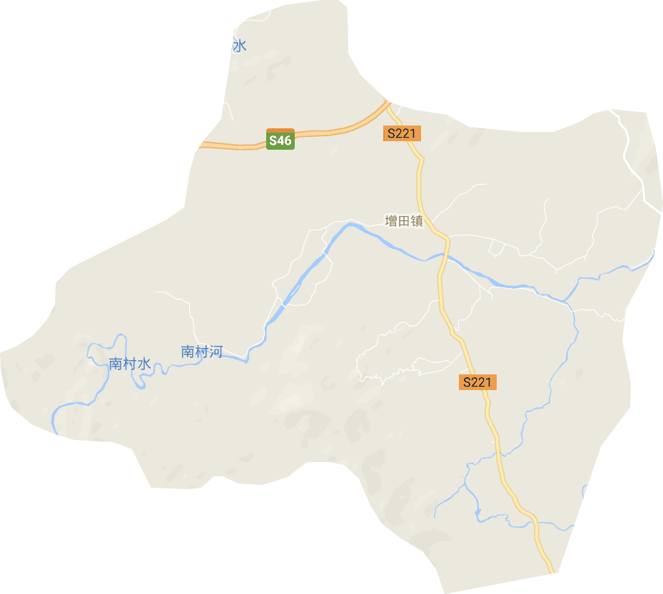 增田镇电子地图