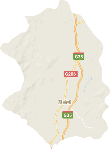 驿前镇电子地图
