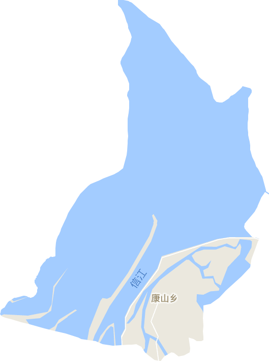 康山乡电子地图