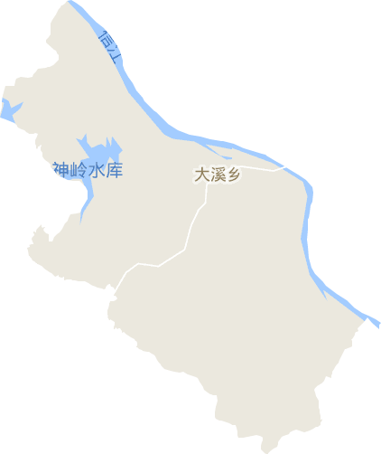 大溪乡电子地图