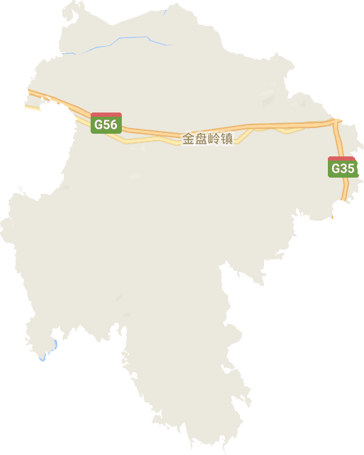 金盘岭镇电子地图