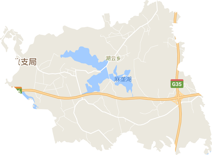 湖云乡电子地图