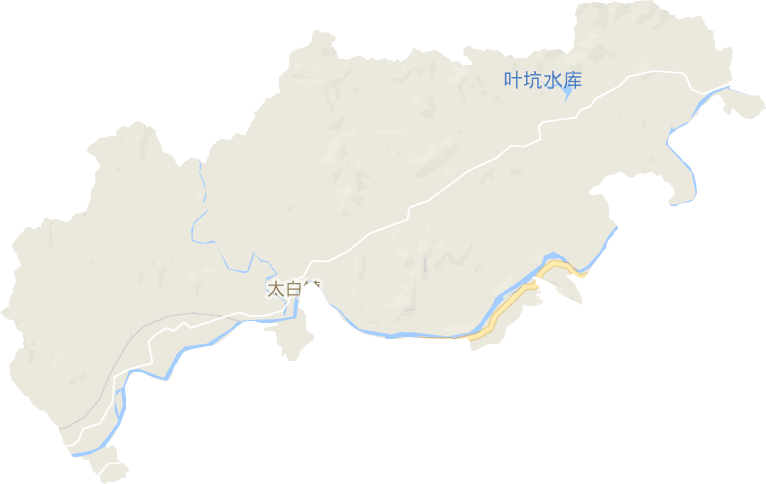 太白镇电子地图