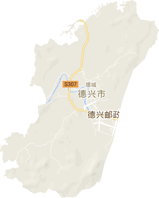 银城街道电子地图