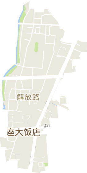 解放路街道电子地图