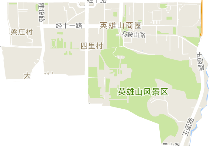 四里村街道电子地图