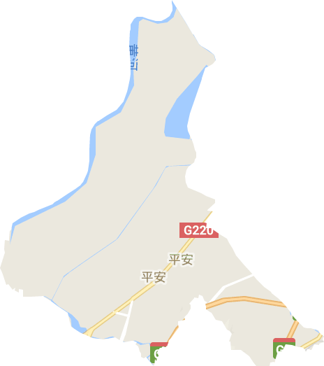 平安街道电子地图