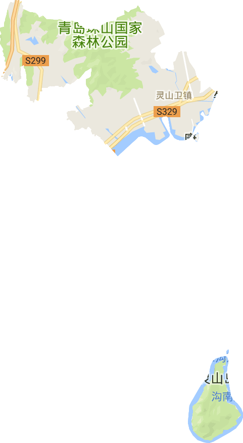 灵山卫街道电子地图