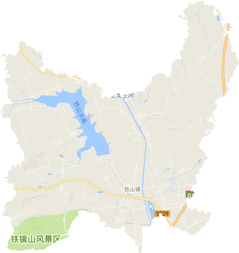 铁山街道电子地图