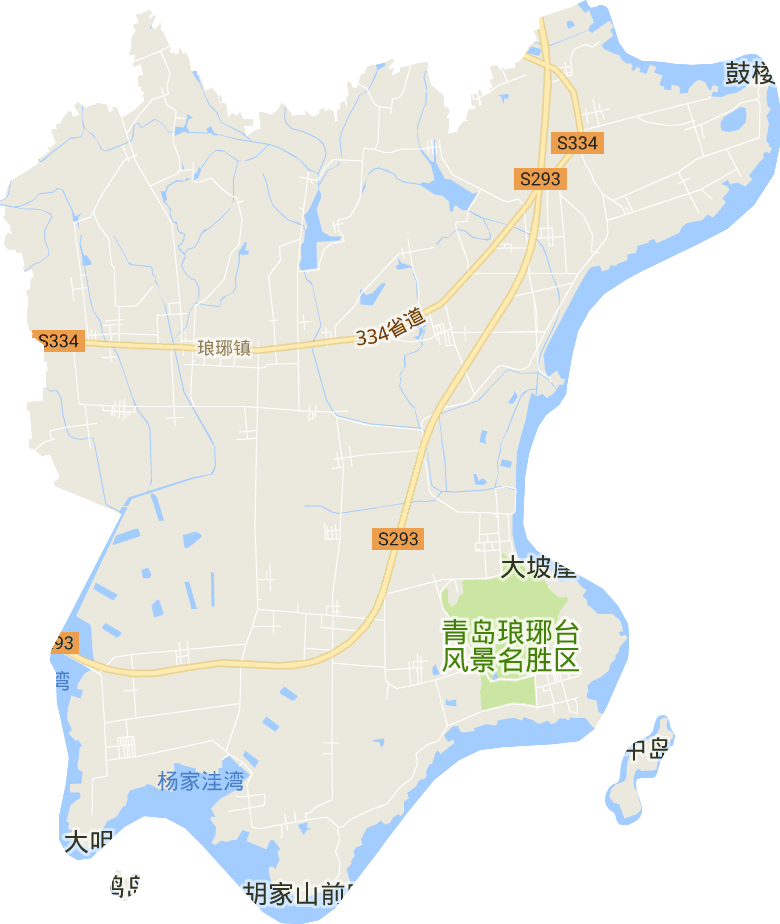 琅琊镇电子地图