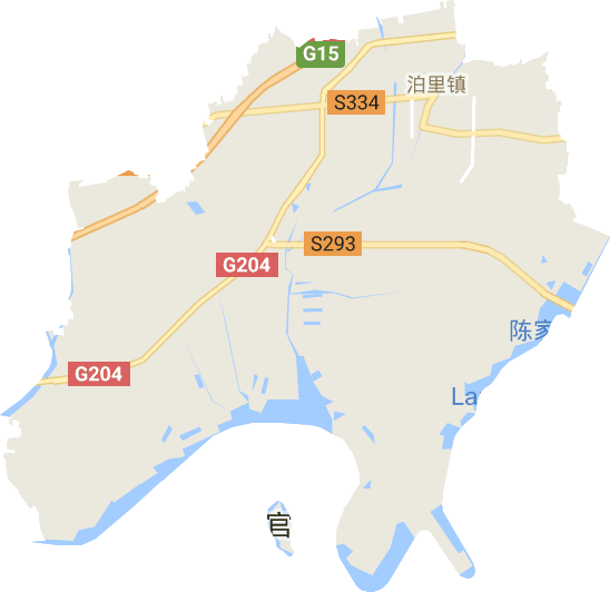 泊里镇电子地图