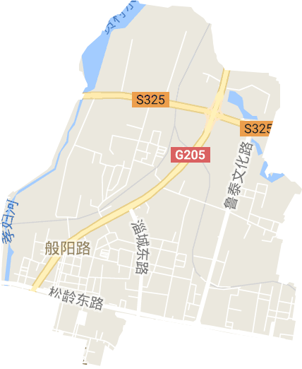 松龄路街道电子地图