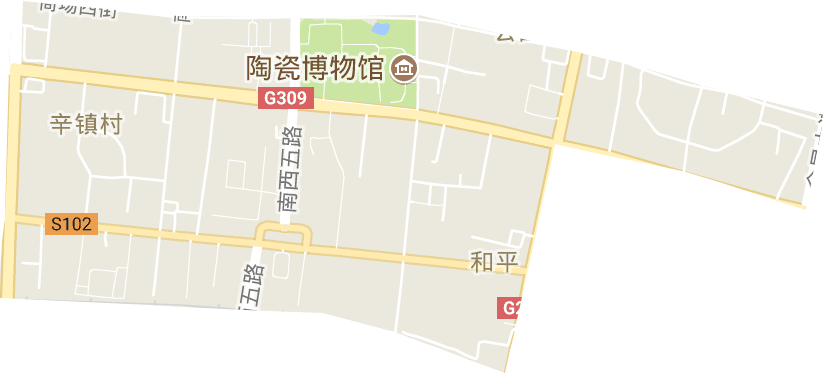 和平街道电子地图