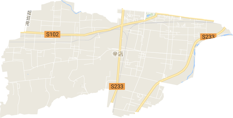 辛店街道电子地图