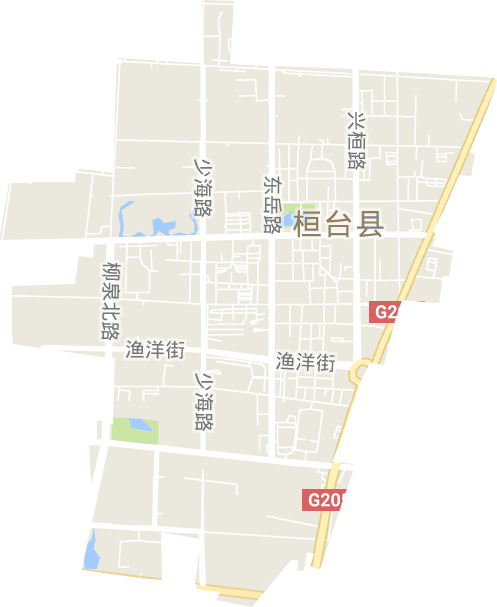 少海街道电子地图
