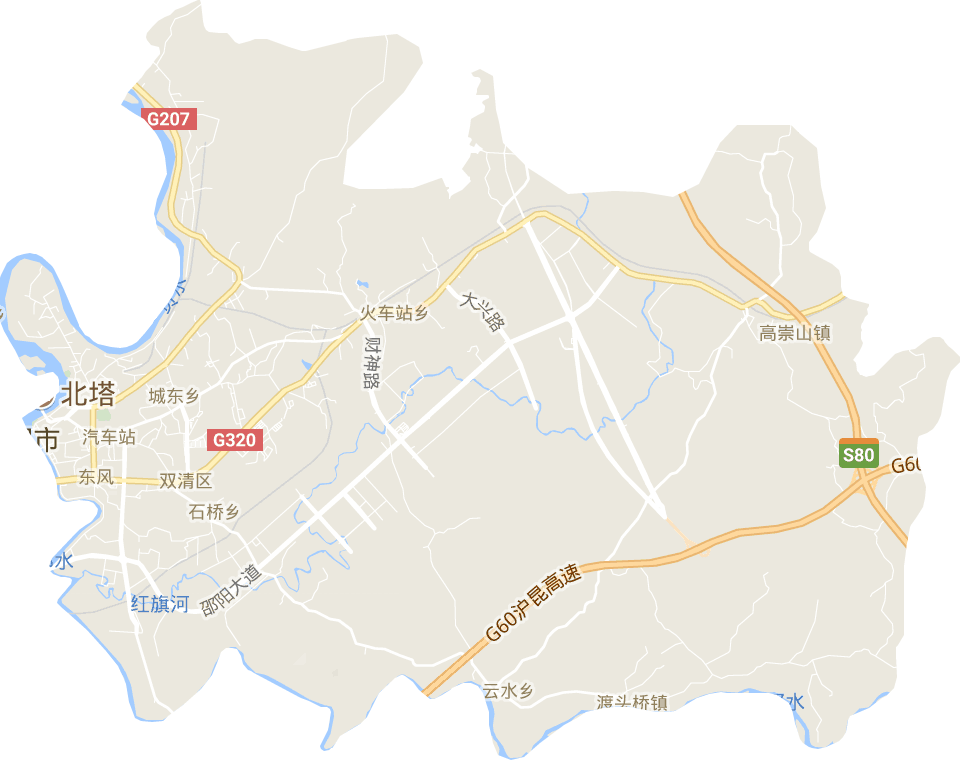 双清区电子地图