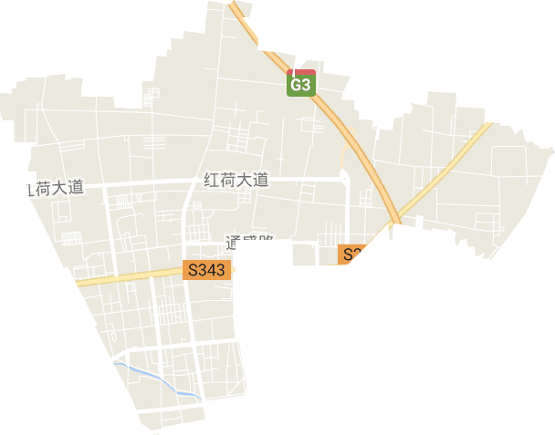 北辛街道电子地图
