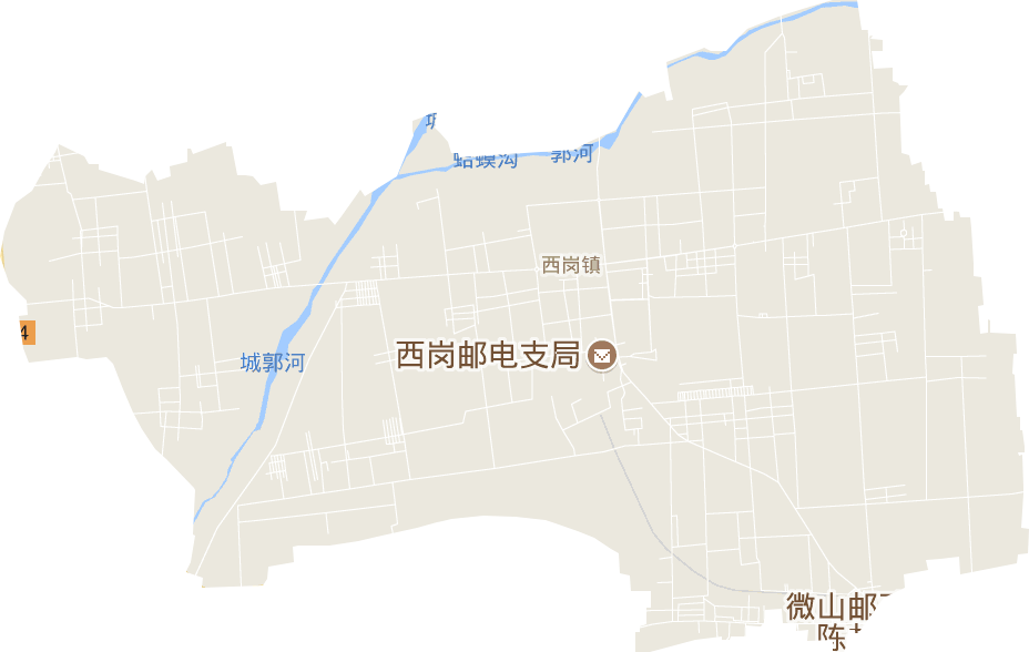 西岗镇电子地图