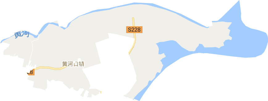黄河口镇电子地图
