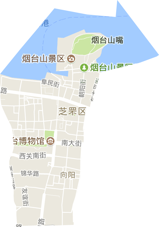 向阳街道电子地图
