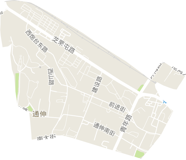 通伸街道电子地图