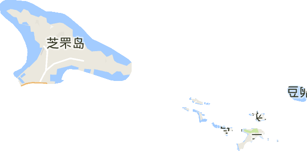 芝罘岛街道电子地图