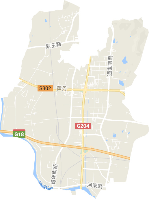 黄务街道电子地图