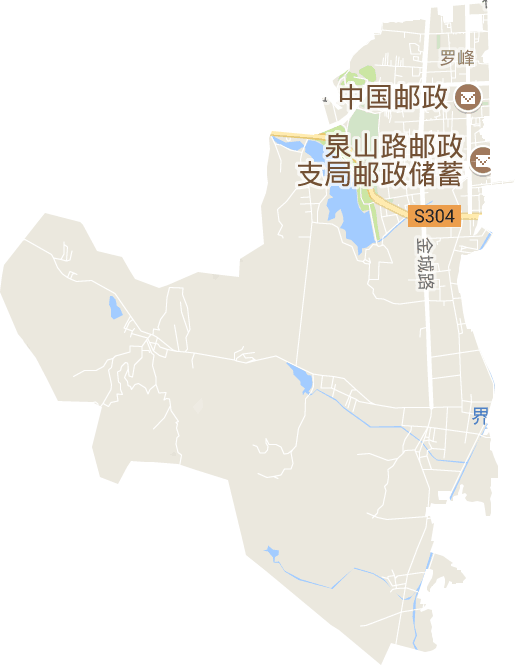 罗峰街道电子地图