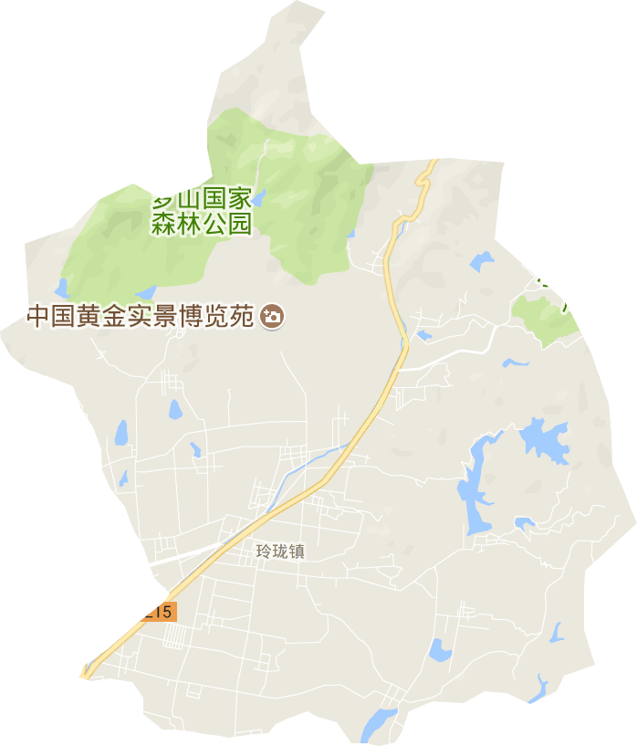玲珑镇电子地图