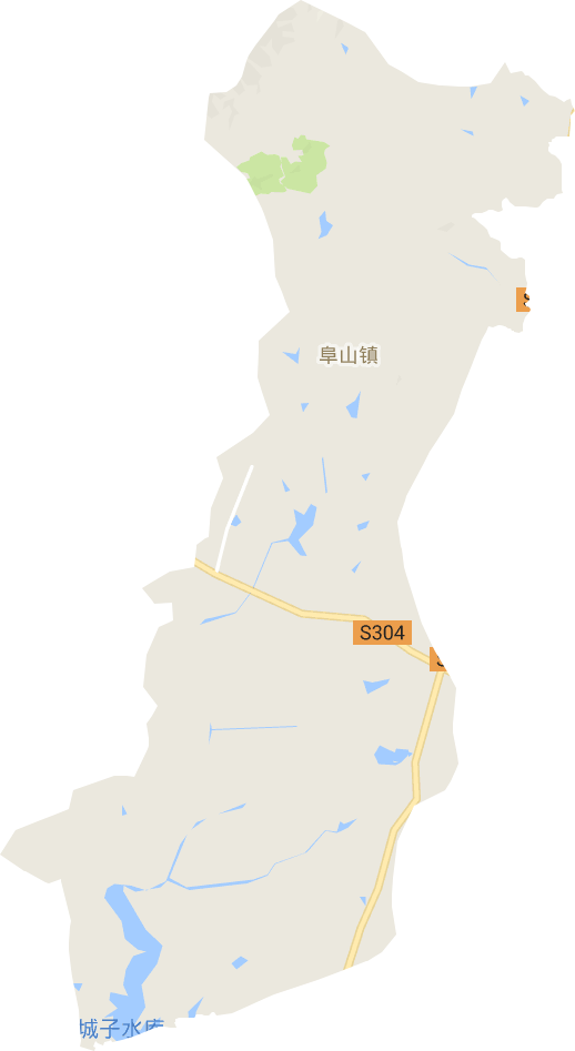 阜山镇电子地图