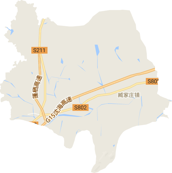 臧家庄镇电子地图