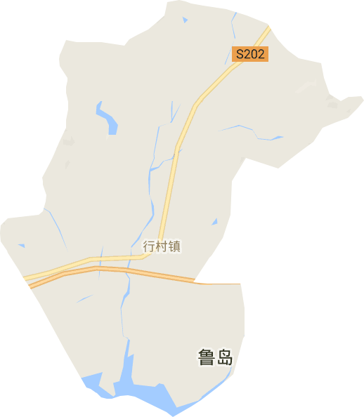 行村镇电子地图
