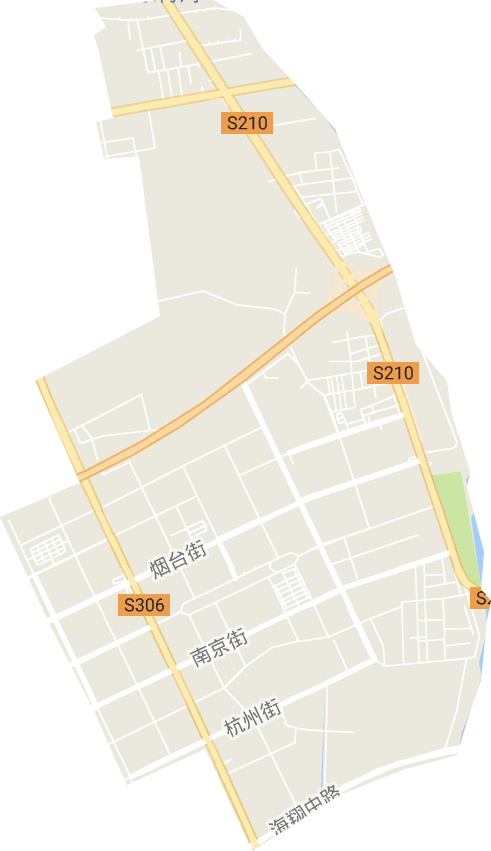 外向型工业加工区电子地图