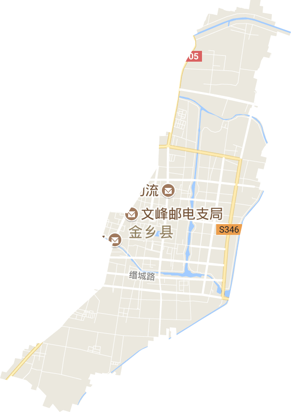 金乡街道电子地图