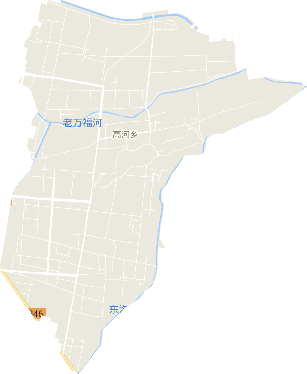 高河街道电子地图