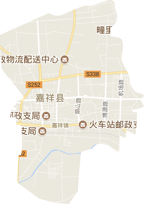嘉祥镇街道电子地图