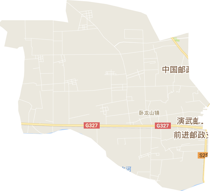 卧龙山镇电子地图