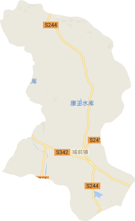 城前镇电子地图
