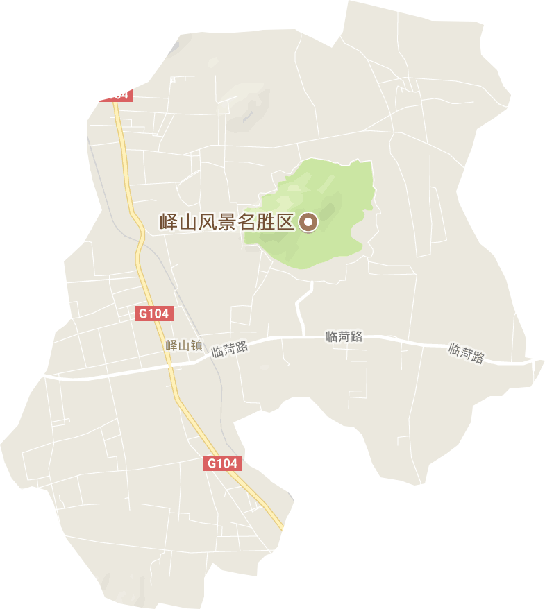 峄山镇电子地图