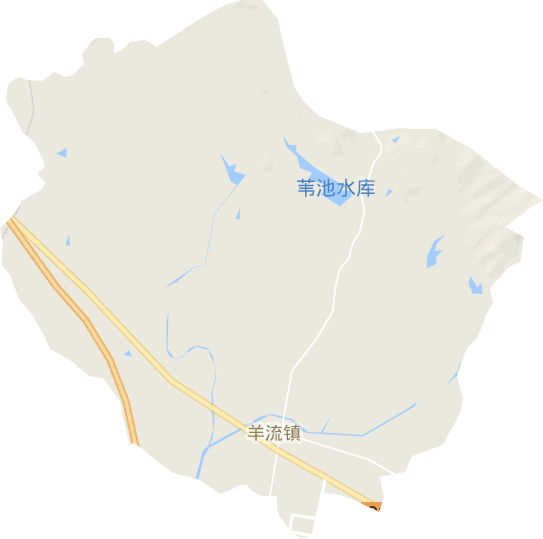 羊流镇电子地图