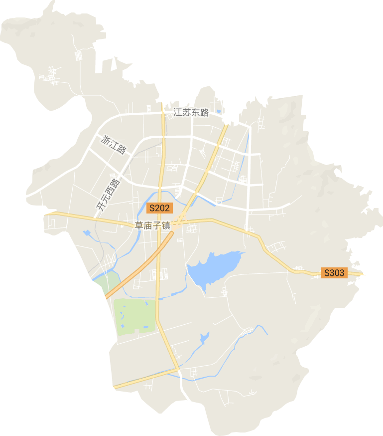 草庙子镇电子地图