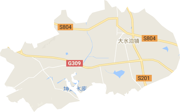 大水泊镇电子地图