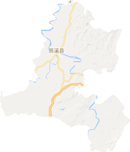 辰溪县电子地图