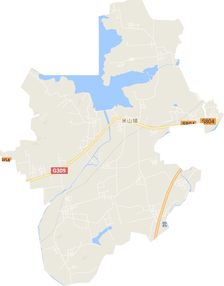 米山镇电子地图