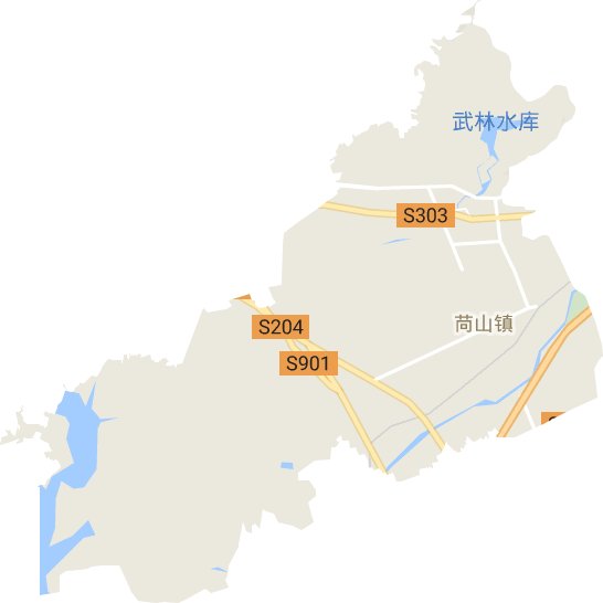 苘山镇电子地图