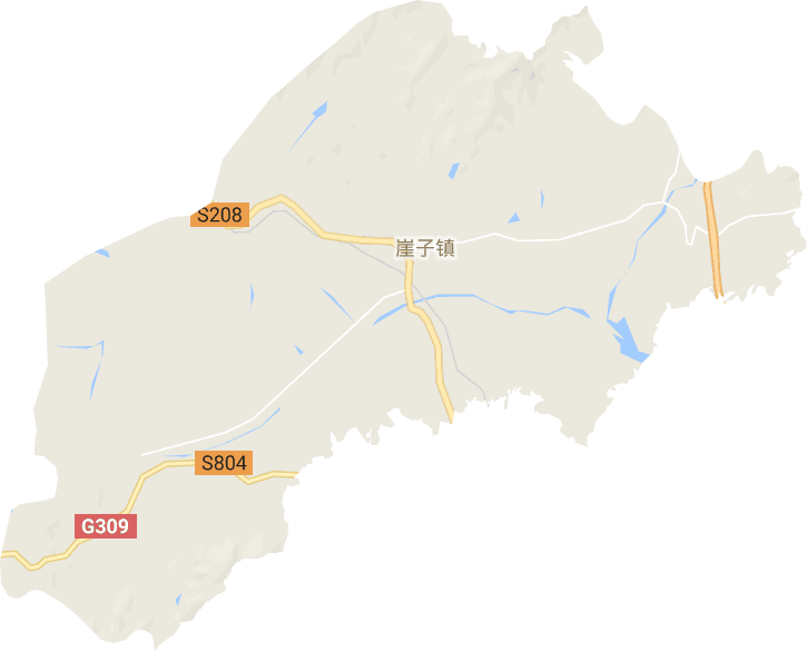 崖子镇电子地图