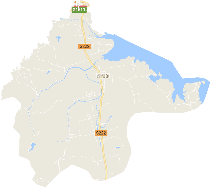 西湖镇电子地图