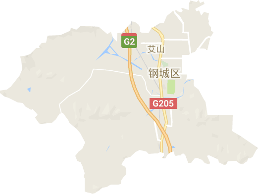 艾山街道电子地图