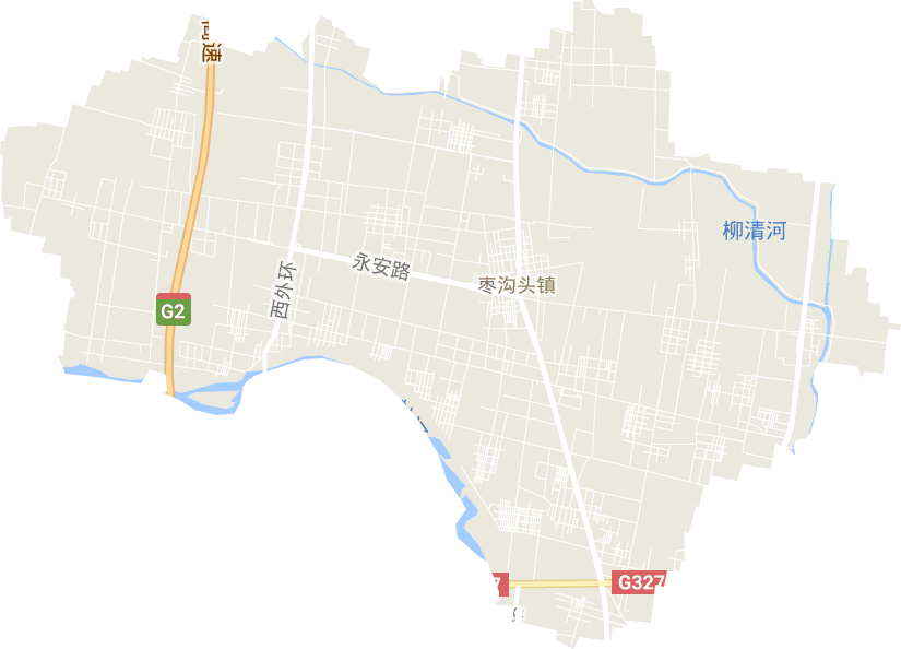 枣沟头镇电子地图